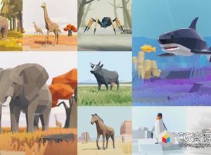 Unity动物低多边形动画 Low Poly Animated Animalsv1.5