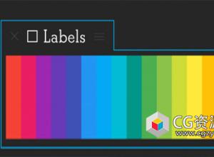 AE脚本-图层标签批量管理 Aescripts Labels V4.0.2+使用教程