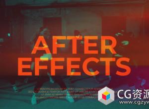 AE模板-动态促销幻灯片视频宣传包装片头 Dynamic Promo