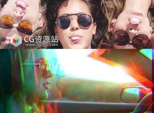 FCPX插件-扭曲抖动RGB色彩分离黑白场转场调节层暗角视频预设+使用教程