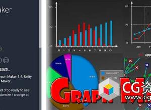 Unity3D图表柱状图折线图饼图插件 Graph Maker v1.5.8