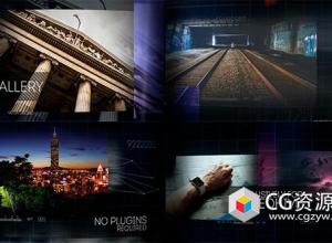 AE模板-大气优雅史诗般照片视频展示片头 Epic Photo Video Gallery