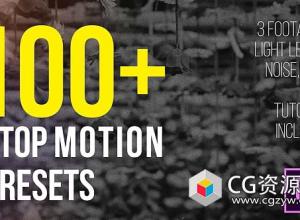 Premiere预设视频定格动画Stop Motion Presets