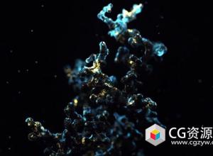 Cinema 4D - 使用X-Particles珊瑚生长教程Cinema 4D – Procedural Coral Growth using X-Particles and Cycles 4D Tutorial