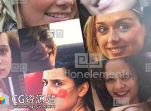 FCPX插件-三维方块翻转照片展示转场预设