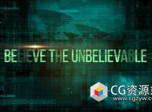 AE模板-科技感背景图片展示片头Tech Grid Slideshow