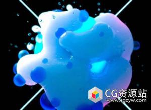 使用X-Particles粒子创建抽象物体渲染C4D教程 SkillShare – Creating an Abstract Render Using X-Particles in Cinema 4D