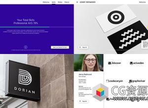 AE模板-现代时尚视差商务包装展示片头 Minimal Presentation
