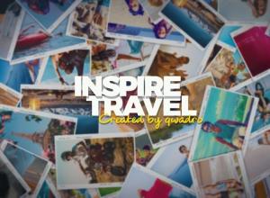 AE模板-优雅旅行照片毕业相册幻灯片开场片头