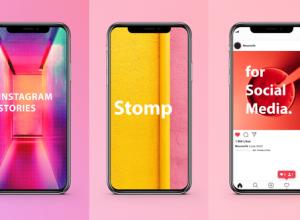 AE模板- Instagram网络视频快闪片头 Instagram Stories Stomp