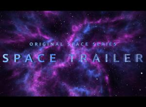 AE模板-E3D电影宇宙银河太空三维文字宣传片 Trailer