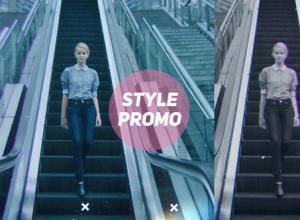 AE模板-动态时尚快速介绍视频切割片头 Style Promo