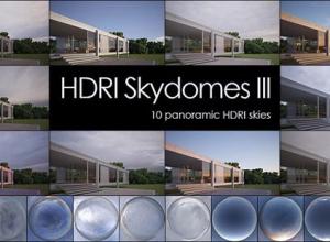HDR高动态天空贴图 VIZPARK HDRI Skydomes III