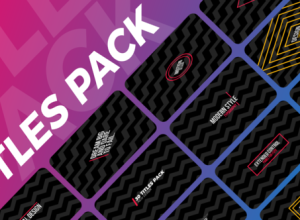 FCPX插件-30组创意文字标题字幕动画预设