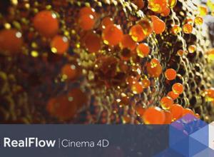 C4D流体动力学模拟插件NextLimit RealFlow C4D 2.6.4.0092 WIN 破解版R17-R20