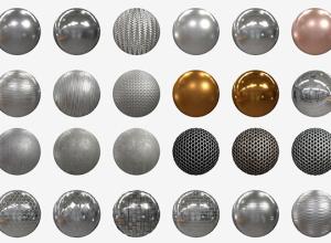 真实扫描金属/大理石/布料/砖块/PBR材质纹理贴图Poliigon Textures合集