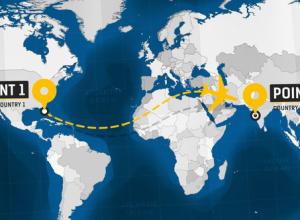 AE模板-路线图旅游地图地点路径连线动画 Travel Map – Promo Kit