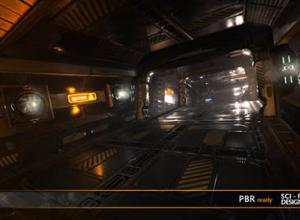 Unity科幻机器仓库实验室模型 Sci-fi Design Kit v1.8