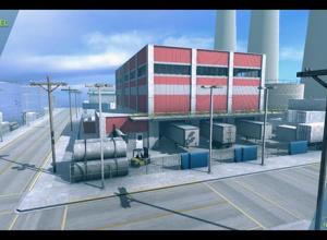 Unity250个工厂建筑3D模型包 Factory District v1.1