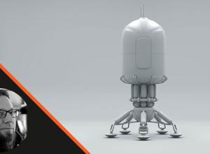 C4D太空飞船着陆器建模教程Udemy – Model a Spaceship Lander in Cinema 4D