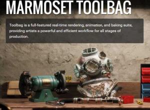 八猴三维场景实时渲染预览软件 Marmoset Toolbag v3.05 Win破解版