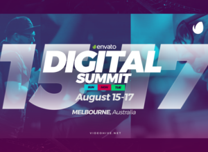 AE模板-商务活动时尚大标题宣传介绍片头 Digital Summit Event Promo