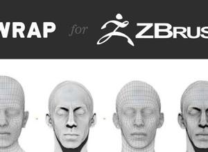Zbrush 3D扫描插件 R3DS ZWrap1.0.3 plugin for ZBrush 2018 Win破解版