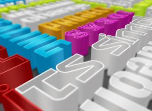 AE模板-多彩三维立体文字排版动画 Colorful 3d Typography