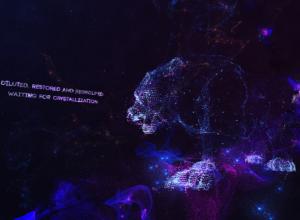 AE模板-宇宙银河粒子云动物星系片头 Beyond The Stars