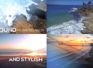 AE模板-优雅时尚视差图片文字开场 Epic Titles Opener