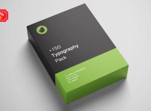 AE模板-时尚文字标题排版动画 150 Titles Pack