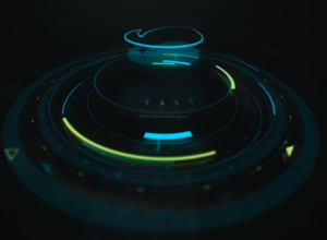 AE模板-未来派HUD大气科技感Logo动画  Tech Intro