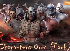 Unity角色PBR兽人动画包 PBR Characters Orcs Pack v1.0