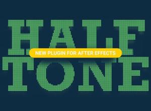 半色调网格填充AE插件 AESweets Halftone V1.0 CS5 – CC2019 Win破解版