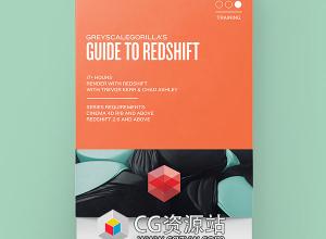 Redshift渲染器灰猩猩GSG全面培训C4D案例教程