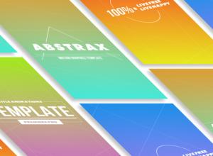 PR预设-文字排版标题动画 Abstrax Titles MOGRT