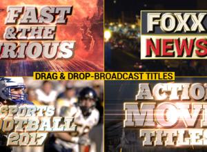 AE模板-三维文字标题电视栏目包装动画 Broadcast Title Pack