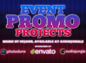 AE模板-时尚音乐会舞蹈迪斯科宣传标题动画Event Promo