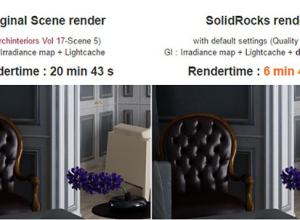 Vray渲染优化工具破解版 SolidRocks 2.5.0  For 3DS MAX 2013 – 2025