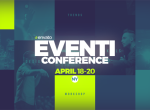 AE模板-时尚标题活动宣传片头 Eventi Conference Promo