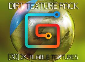 30个2K分辨率高质量PBR岩石可拉伸纹理贴图合集