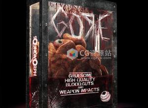 875个血内脏武器刺穿破碎爆炸滴撒游戏音效