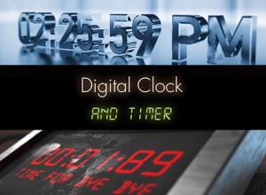 数字时钟时间码AE预设动画 Time Presets 1.5
