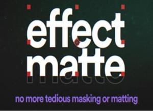 AE插件文字图形遮罩 Effect Matte v1.4.0 Win/Mac