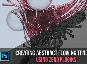 抽象卷曲动力学样条线动画C4D教程 Skillshare – Creating Abstract Flowing Tendrils Using Zero Plugins