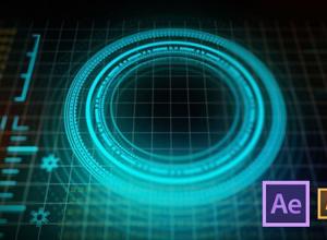 AE与AI制作科技感HUD图形动画教程Udemy – Create HUD graphics in After Effects and Illustrator