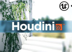 Houdini游戏植物树叶建模视频教程
