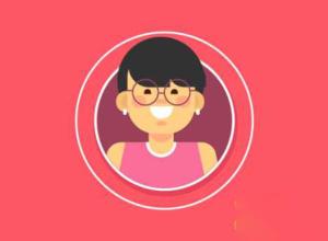 AE教程-卡通头像弹出MG动画 Pop-up Character Animation