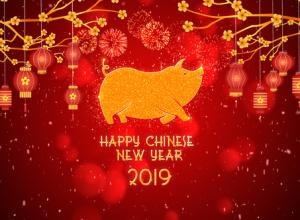AE模板-2019年中国新年喜庆灯笼祝福片头Chinese New Year 2019