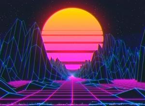 C4D和AE创建时尚合成波循环教程Cinema 4D and After Effects – Creating a Synthwave Loop Tutorial